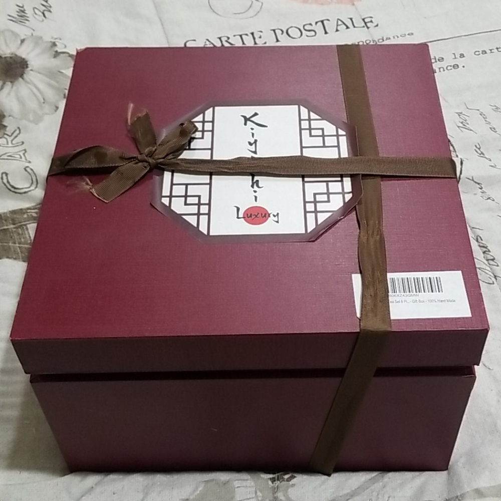 Kiyoshi Luxury Cast iron Tea set NIB